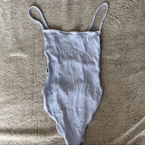 Urban Outfitters lilac purple body suit with open back